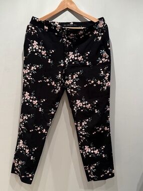 Zara floral print pants, size M / 28